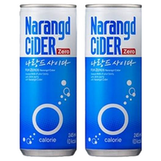 나랑드사이다 제로, 245ml, 30개