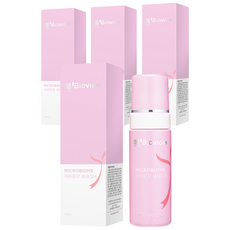 [본사] 위바이옴 이너워시 마이크로바이옴 질 유래 특허 유산균 저자극 여성 청결제, 150ml, 4개