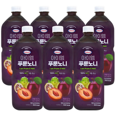 보넬드 아이엠 푸룬노니 100% NFC 착즙주스, 7개, 1L