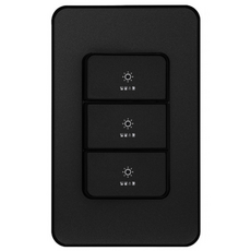 제일전기공업 디아트플러스 메탈블랙 일괄소등 스위치 3구 20A, 1개