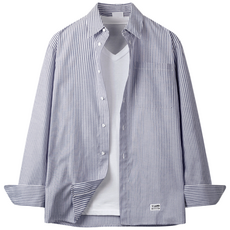 해리슨 남성용 오버핏 스트라이프 셔츠 JIM1129
