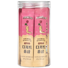 삼이야 디저트 홍삼 라떼 페이스트 '우유에 타먹는 부드러운 홈카페 디저트 6년근 홍삼', 1개, 400g