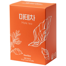 쿠우쿠우 깊은 향의 여운 마테차 10티백, 1세트, 10개입, 12g