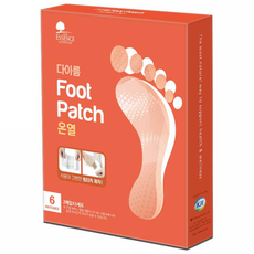 에센스네이쳐 다아름 온열 밴드형 발패치 6매입, 1개