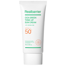 리얼베리어 시카 그린 톤업 선크림 SPF50+ PA++++, 50ml, 1개