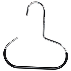 Modern Fashion 다용도 링형 논슬립 스틸 모자 잡화 걸이 3개 V07, 블랙