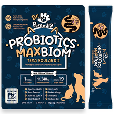 닥터페렌들리 프로바이오틱스 맥스바이옴 테라 보울라디 강아지 고양이 유산균, 1개, 장건강/유산균, 30회분