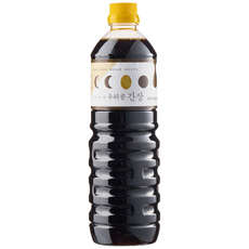 순창 문옥례 우리콩 국간장 1L 가정용 소용량 재래식 국물용 육수 무침, 1개