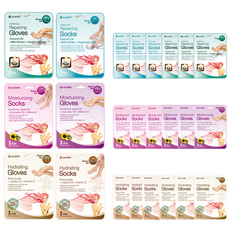 에피엘르 핸드 앤 풋 마스크팩 모이스춰라이징 4p + 하이드레이팅 4p + 리페어링 4p, 2개