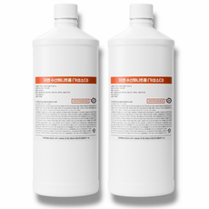 지엔 수산화나트륨 4.5% 가성소다 NaOH 양잿물 기름때 찌든때 제거제 변기막힘 하수구막힘, 1kg, 2개