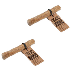 COFFEE CHEW 咖啡木啃咬潔牙骨玩具, 單一顏色, 2個