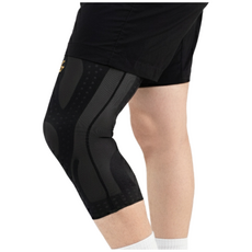 아머스킨 무릎보호대 Middle 국가대표 선수용 테이핑 밴드형 1mm 두께, 다크그레이/블랙, 1개