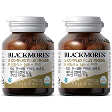 블랙모어스 비타민B 컴플렉스 83.52g, 60정, 2개