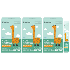 위바이옴 고업키즈 튼튼액상칼슘, 360g, 3개