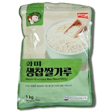 화미_찹쌀가루100%, 1kg, 5개