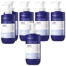 닥터지 두피랩 쿨 솔트 스케일링 샴푸, 500g, 6개