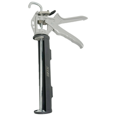 3Tx 실리콘건 코킹건 전문가용 다기능 방수 줄눈 타일시공 고급형 진그레이 9인치, 1개