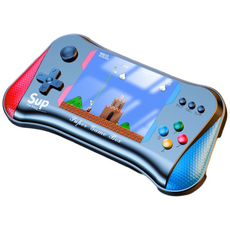 스타일닥터 레트로 게임기 500+ 클래식 미니게임기 완벽한 명절 선물, 블랙, 단독 게임기