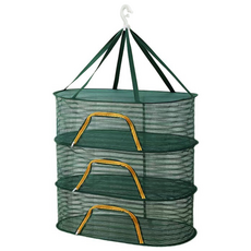 다용도 생선건조망 특대형3단 나물야채 과일고추말리기 녹차찻잎 다용도 무말랭이, 1개, 3단, 그린