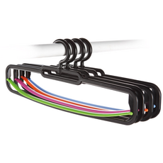 디스토어 텐션고정 논슬립 1단 바지걸이 10P, 그린, 10개