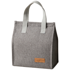 앨라모 도시락 가방 보온 보냉백, 그레이, 1개