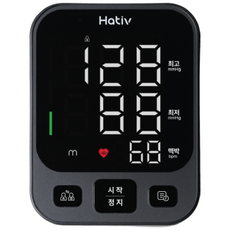 뷰노 하티브 혈압계 BP30 가정용 자동 전자 혈압계 국산 혈압측정기, 1개, Hativ Bp30