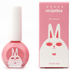 레시피박스 어린이 수성 매니큐어 10ml, 1개, 체리블라썸