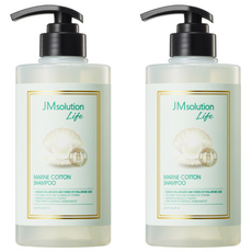 JMsolution 海洋白棉洗髮精, 500ml, 2瓶