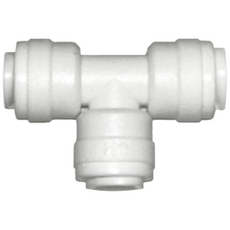 T피팅 (호스: 1/4") 정수기 부품 10개 세트, 1세트