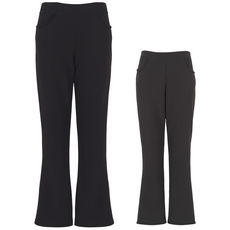 [김영주골프] 봄가을 겨울기모 2종 심플밴드 슬림 부츠컷 데일리 여성 밴딩 팬츠 DPWLSL11