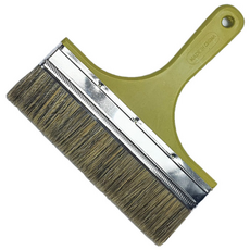 용호브러쉬 도베붓 미장솔 8인치 프라스틱손잡이, 1개