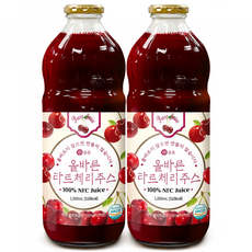 올즙 올바른 타트체리주스, 1L, 2개