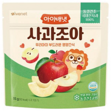 아이배냇 사과조아 과일칩 12g, 15g, 1개