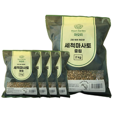 두번씻어 깨끗한 마오리 세척마사 마사토 10kg 중립, 2kg, 5개