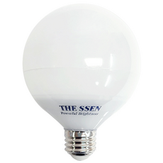 더쎈 LED 볼구 G95 12W 숏타입 1등급 펜던트등 볼전구 스탠드등 식탁등 갓등 벌브 카페 장식용 무드등 벌브 거실 천장등 볼램프 E26 매장조명 상가조명 인테리어조명 볼조명, 주광색