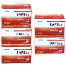 세이프 알콜 스왑, 100개입, 5개