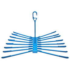 KR리빙 접이식 편리한 빨래건조 넉넉한 대형 사각건조대, 블루