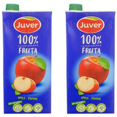 후버 사과쥬스, 1L, 2개