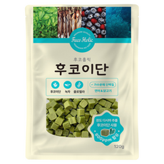 후코홀릭 강아지 수제간식, 후코이단, 120g, 2개