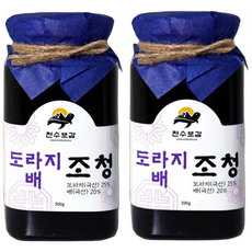 무설탕 배도라지청 500g 약도라지청 도라지조청 천수보감, 2개