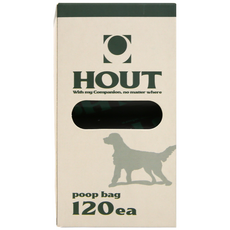 하웃 강아지 배변봉투 풉백 똥츄 배변봉투리필 산화생분해, 블랙, 120개입, 1개