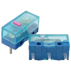 마우스 수리 스위치 후아노 핑크 블루 투명 블루쉘 브라운 황축 화이트쉘, 후아노 V2 투명블루쉘핑크