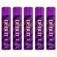 엘라스틴 데뷰센스 헤어스프레이 무스크, 300ml, 5개