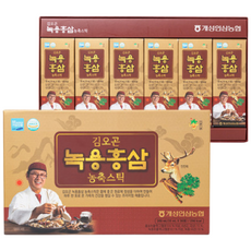 김오곤 녹용홍삼 농축스틱 선물세트, 300ml, 1개