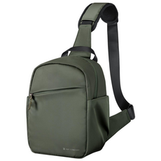 K&F Concept 어반원더 08 카메라 슬링백 5L 미러리스 가방 숄더 크로스백 DSLR 소형 카메라 케이스 출사 여행용 스냅 가방 내부 파티션 조절 방수 지퍼 385g 초경량, 1개, 그린
