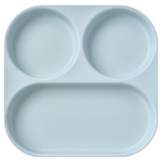 바망바망 3구 식판, 블루, 1개