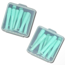 하드 렌즈 빼는 도구 뽁뽁이, 20개, 민트(뽁뽁이), 랜덤발송(케이스)