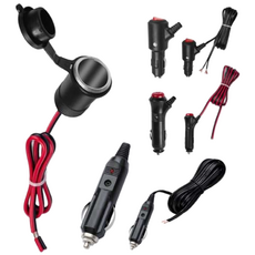 차량용 시거소켓 시거잭 연장 케이블 고용량 자동차 12V 24V 겸용 시거플러그 연장선