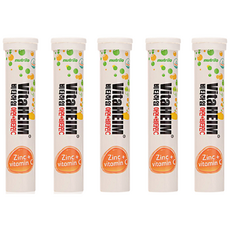 [K쇼핑]비타하임 발포 아연 비타민C 20정 5통, 5개