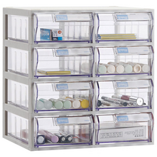 모아이샵 다용도 투명 수납함 중형